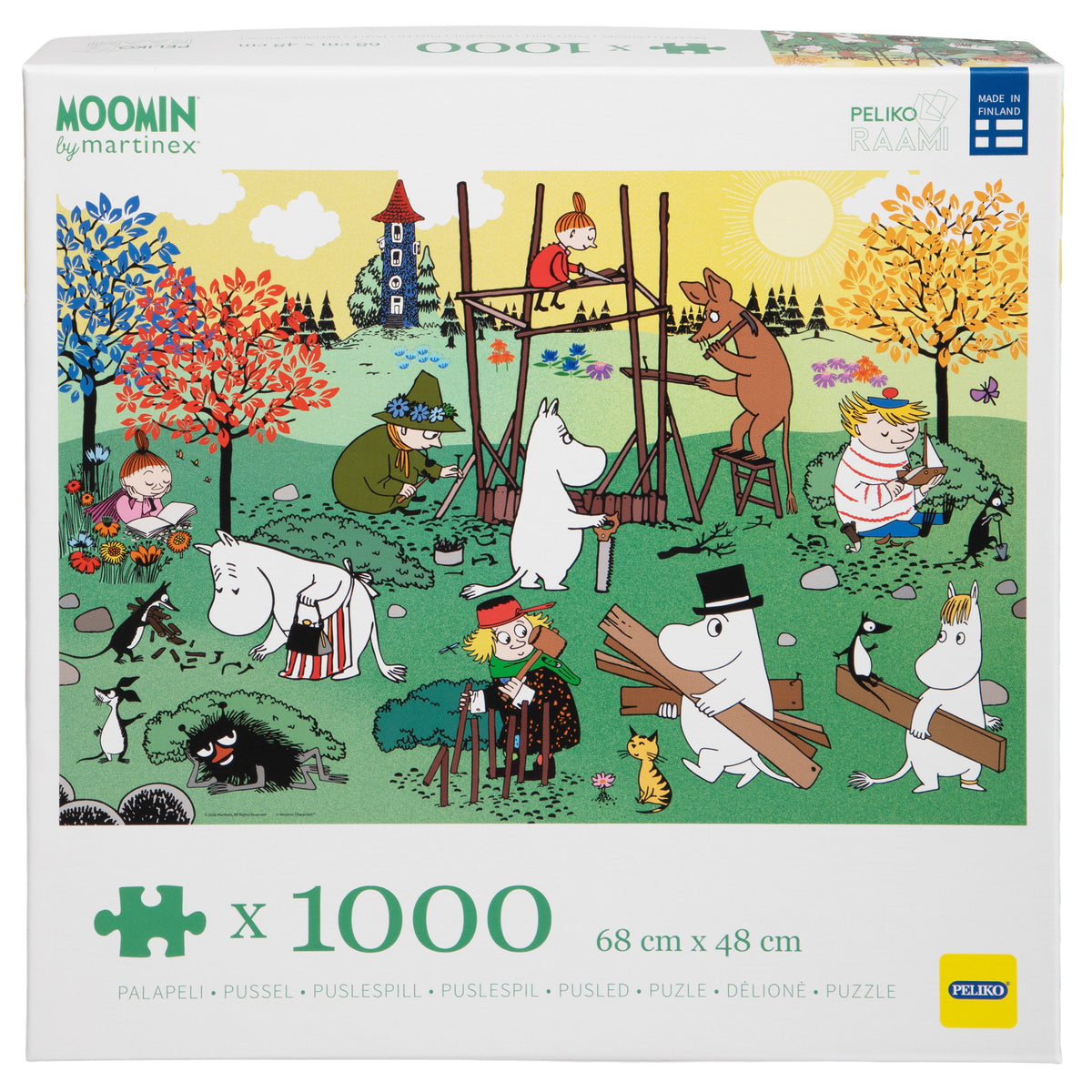 Peliko Muumi Uutterat palapeli, 1000 palaa – 2