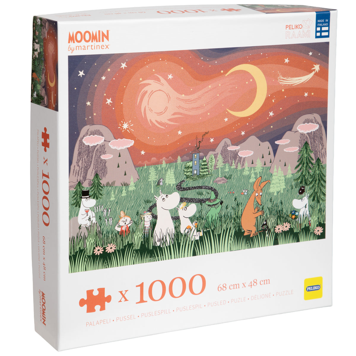 Peliko Muumi Tähtikirkas palapeli, 1000 palaa – 1