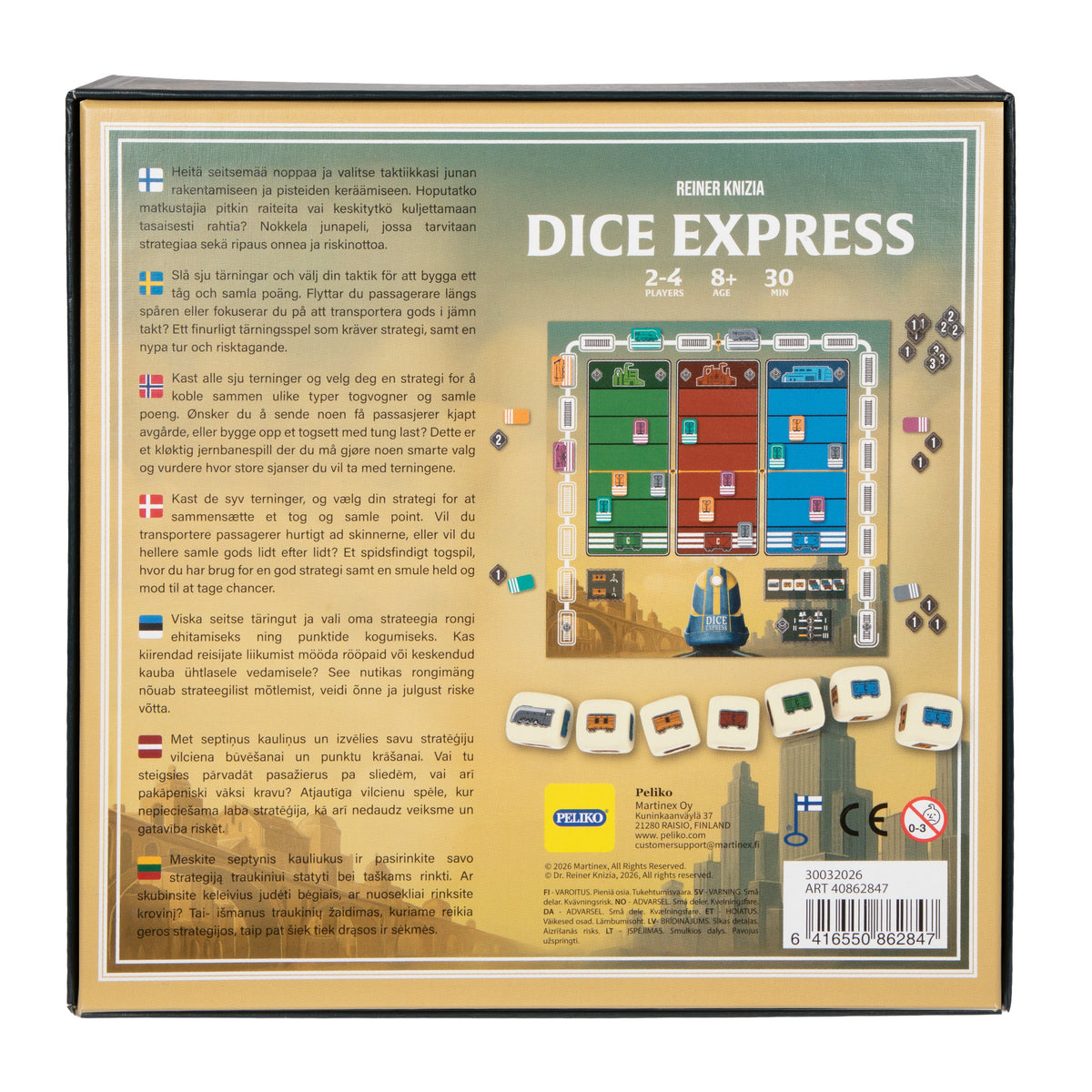 Dice express peli – 3