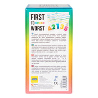 First to Worst peli – 3