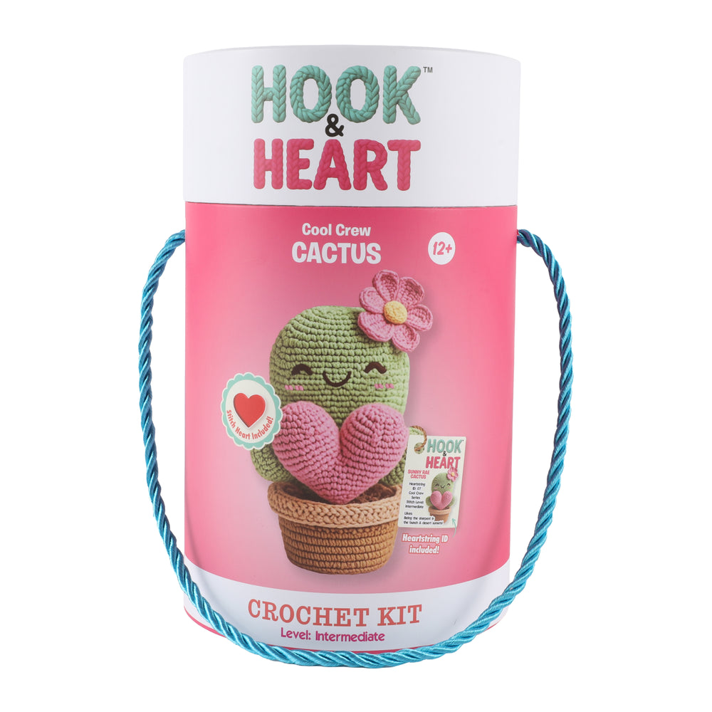 Hook & Heart Heart Cactus virkkaussetti – 1