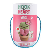 Hook & Heart Heart Cactus virkkaussetti – 1