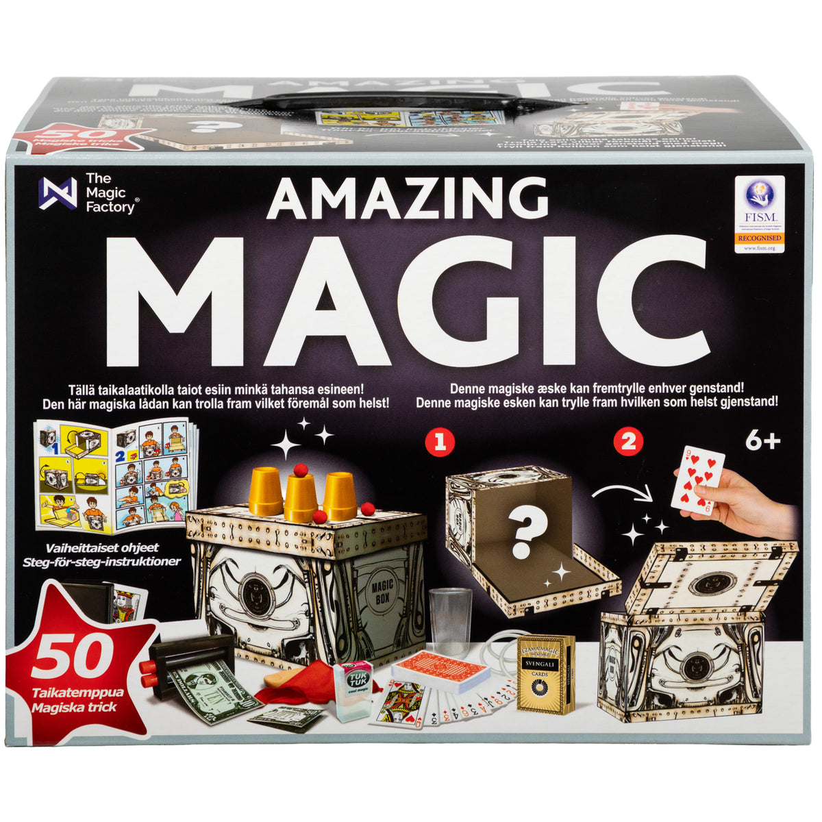 Amazing Magic taikalaatikko, 50 temppua – 1