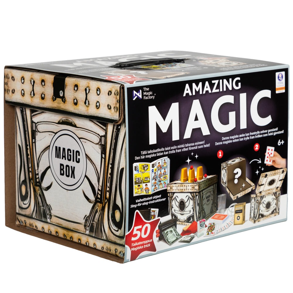 Amazing Magic taikalaatikko, 50 temppua – 2