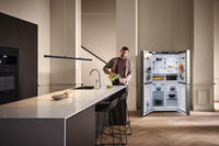 Miele KFFD 6741 French Door jääkaappipakastin, teräs – kuva 6