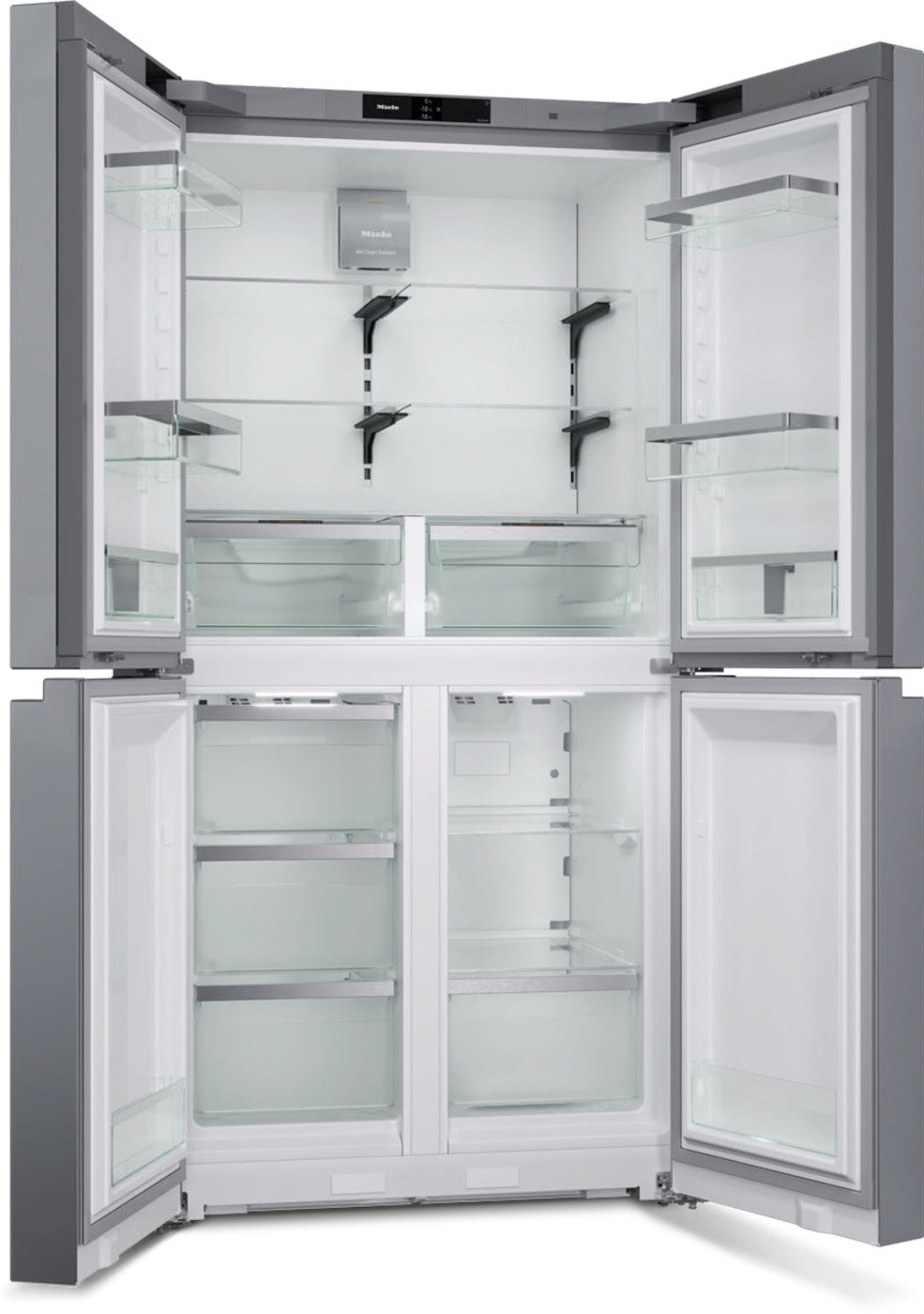 Miele KFFD 6741 French Door jääkaappipakastin, teräs – kuva 3