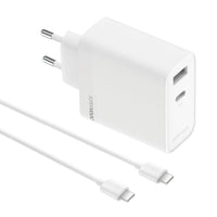 realme SUPERVOOC 80W Dual Ports GaN verkkovirtalaturi USB-C-kaapelilla – 1