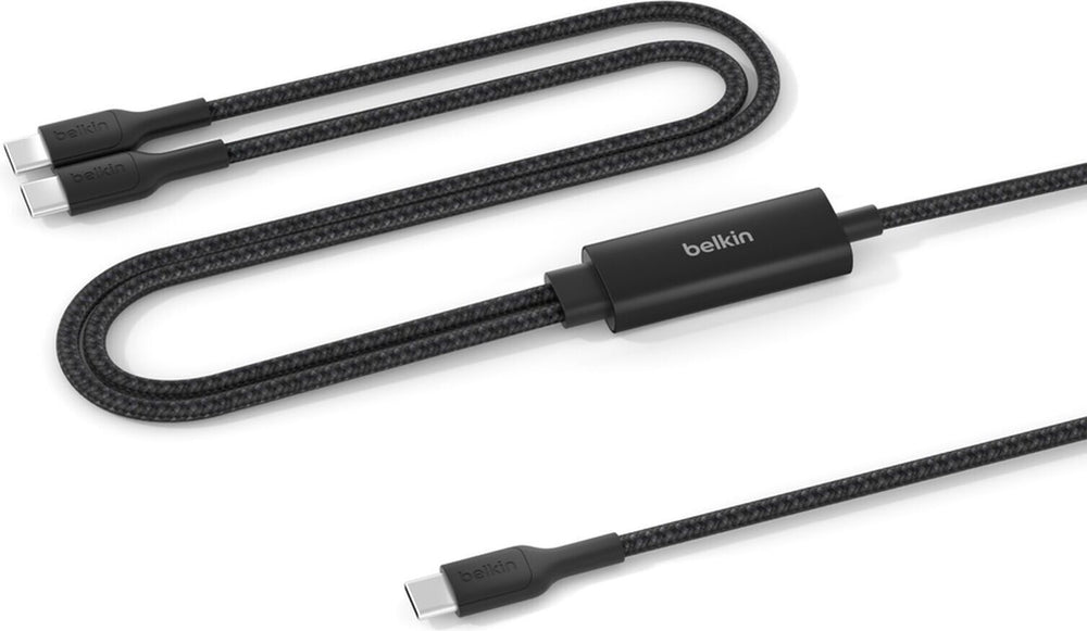Belkin BoostCharge Pro 140W Dual USB-C kaapeli, 1,5m, musta – 1