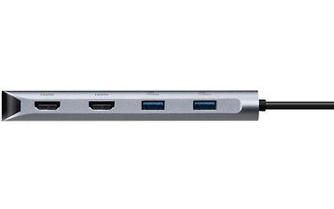 Targus USB-C Dual Video 140W Pass-Thru telakka / USB-hubi – kuva 3
