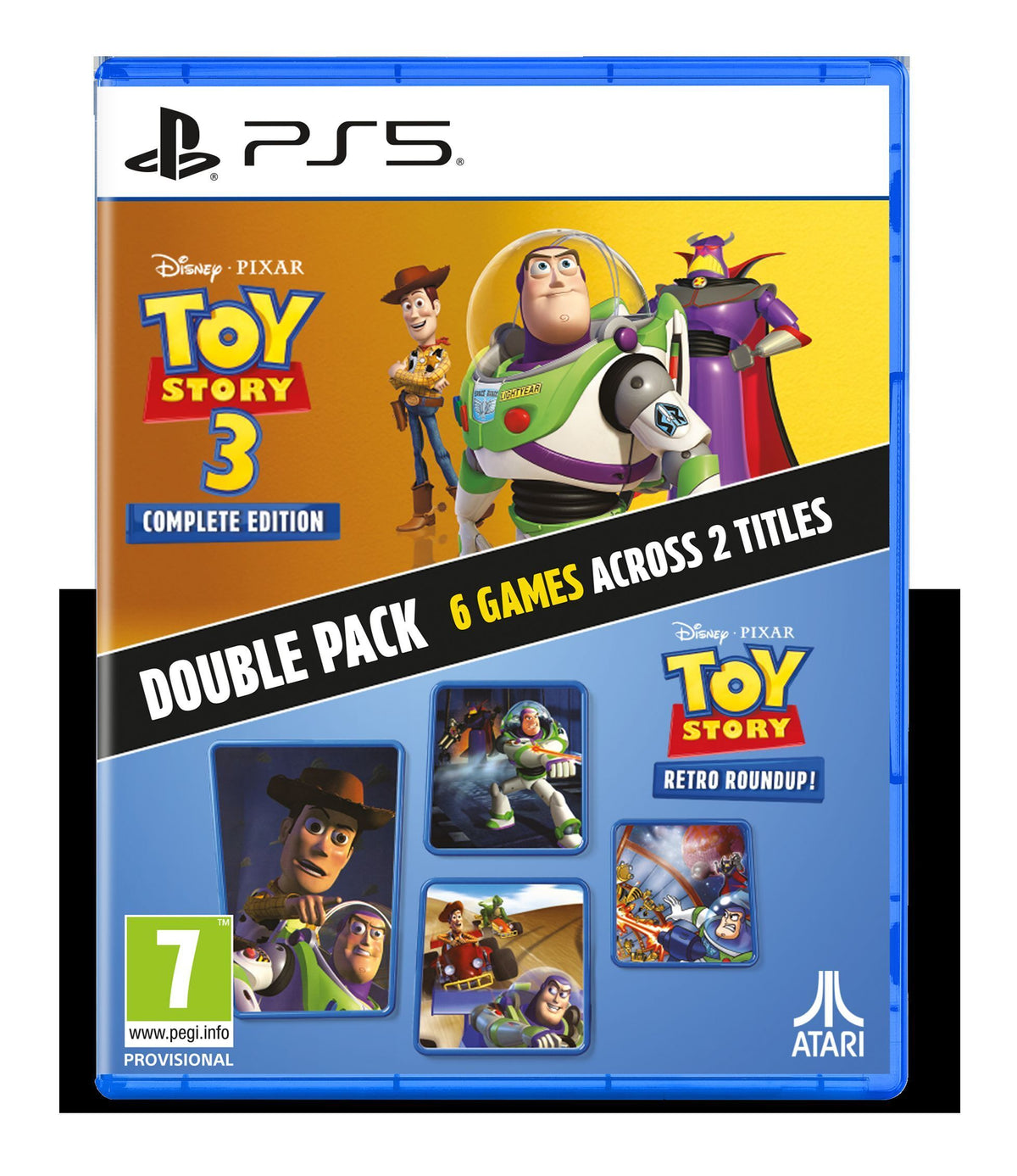 Toy Story: Retro Roundup! + Toy Story 3 Complete Edition Double Pack (PS5) – 1