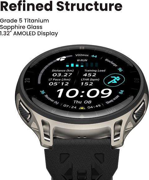 Amazfit Cheetah 2 Pro urheilukello, musta – kuva 2