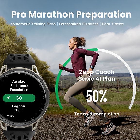Amazfit Cheetah 2 Pro urheilukello, musta – kuva 3
