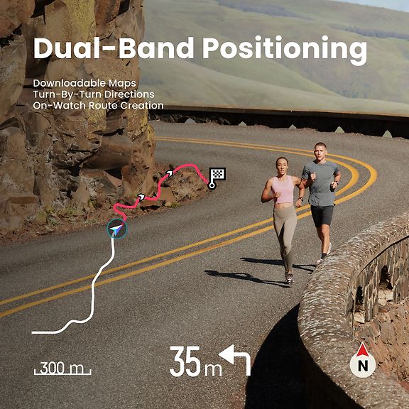 Amazfit Cheetah 2 Pro urheilukello, musta – kuva 5