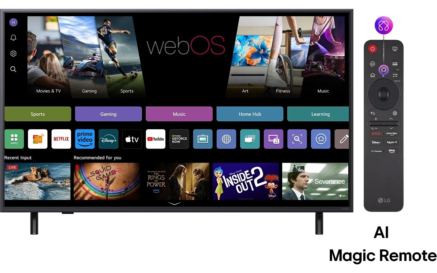 LG 50" QNED 82 – 4K TV (2025)