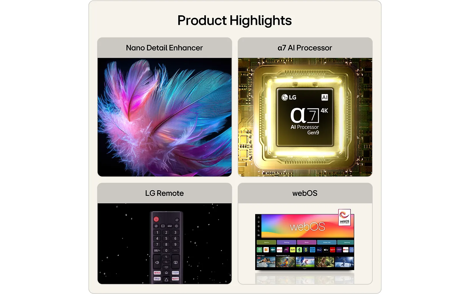 LG 43" NU850 – 4K LED TV