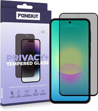 FoneKit Privacy+ Full Cover panssarilasi, Samsung Galaxy A27 – kuva 1