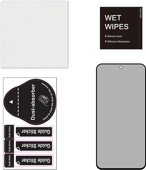 FoneKit Privacy+ Full Cover panssarilasi, Samsung Galaxy A27 – kuva 2