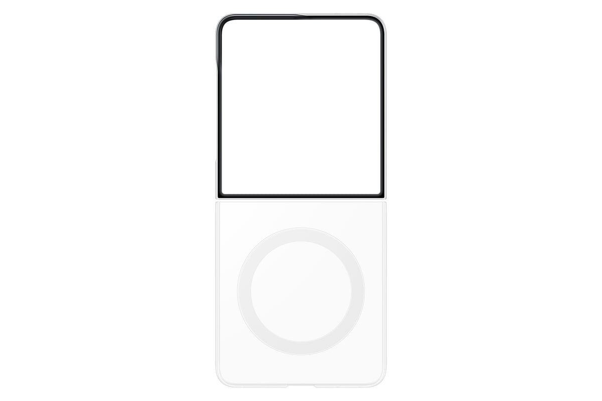 Samsung Galaxy Flip8 Clear Magnet Qi2 suojakotelo, läpinäkyvä – kuva 5