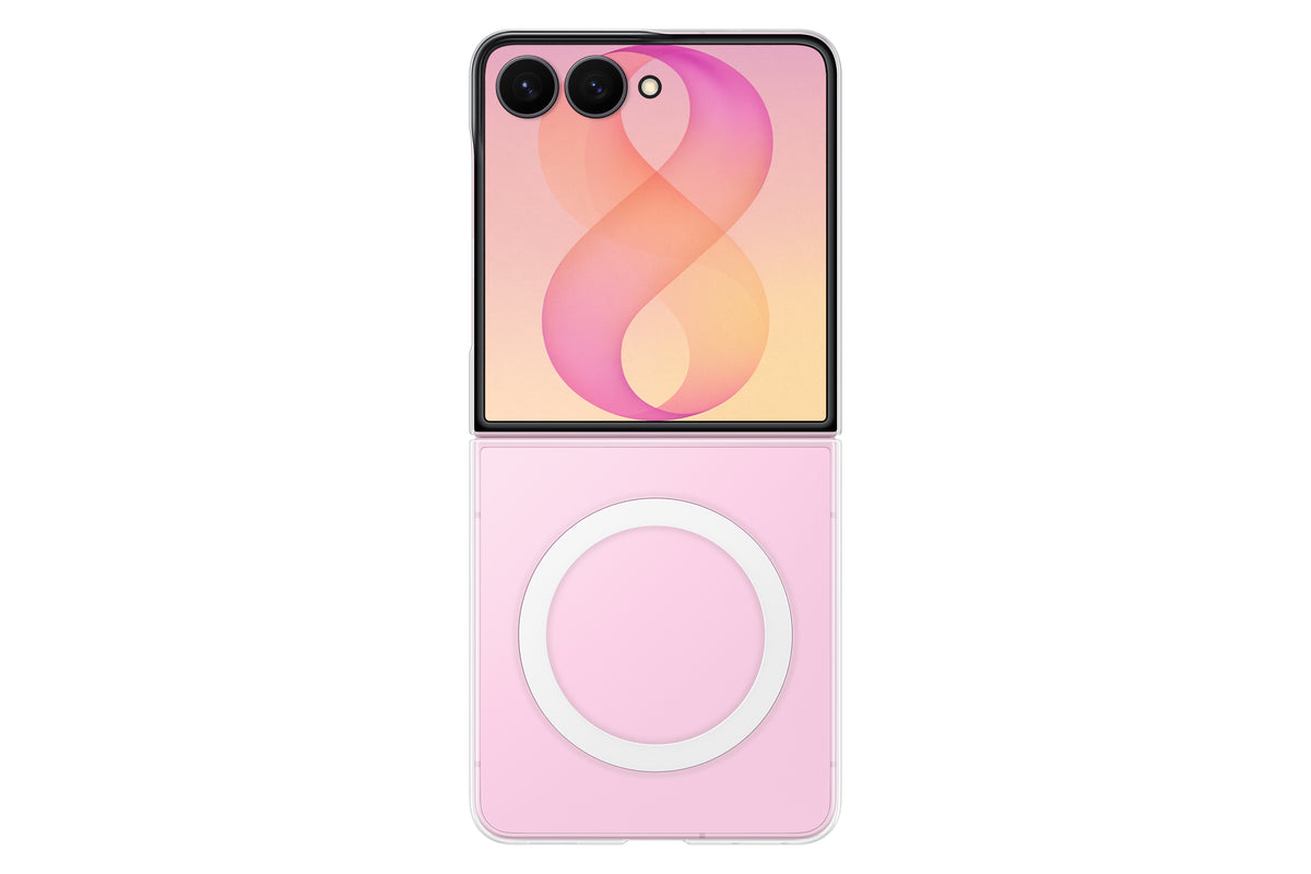 Samsung Galaxy Flip8 Clear Magnet Qi2 suojakotelo, läpinäkyvä – kuva 3