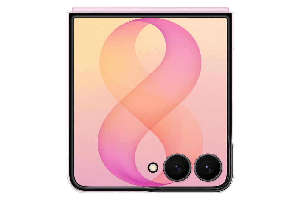 Samsung Galaxy Flip8 Clear Magnet Qi2 suojakotelo, läpinäkyvä – kuva 1