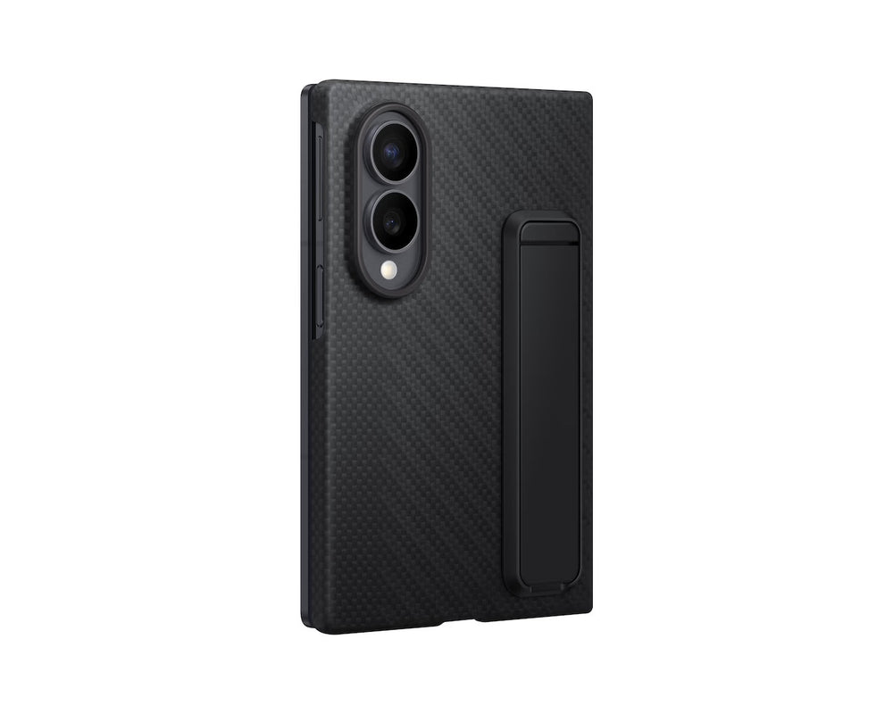 Samsung Galaxy Fold8 Carbon Standing suojakotelo, musta – kuva 2
