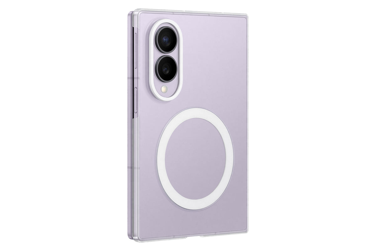 Samsung Galaxy Fold8 Clear Magnet Qi2 suojakotelo, läpinäkyvä – kuva 4