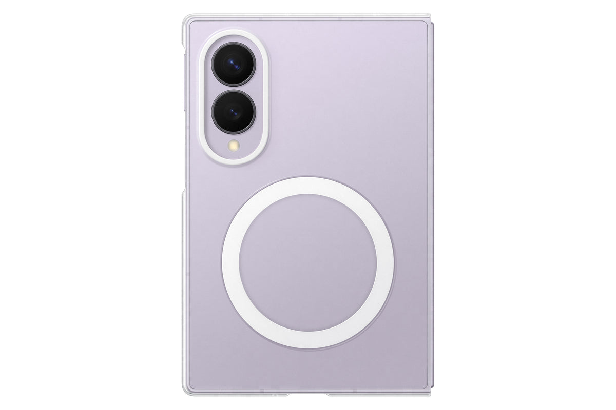 Samsung Galaxy Fold8 Clear Magnet Qi2 suojakotelo, läpinäkyvä – kuva 3
