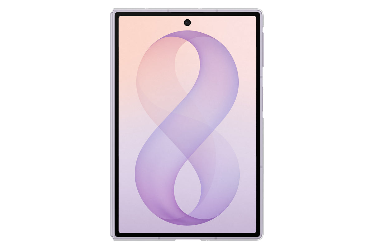 Samsung Galaxy Fold8 Clear Magnet Qi2 suojakotelo, läpinäkyvä – kuva 2