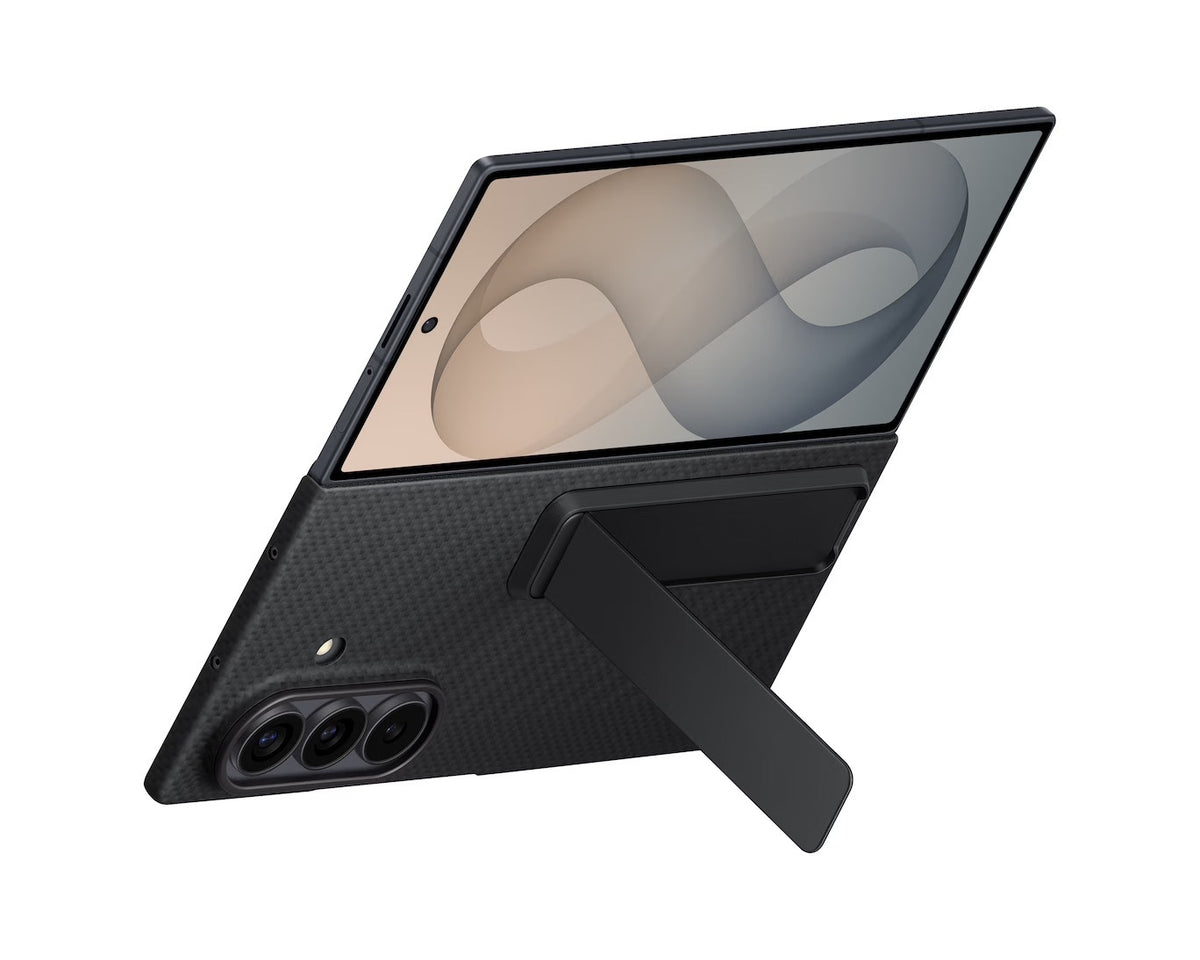 Samsung Galaxy Fold8 Ultra Carbon Standing suojakotelo, musta – kuva 3