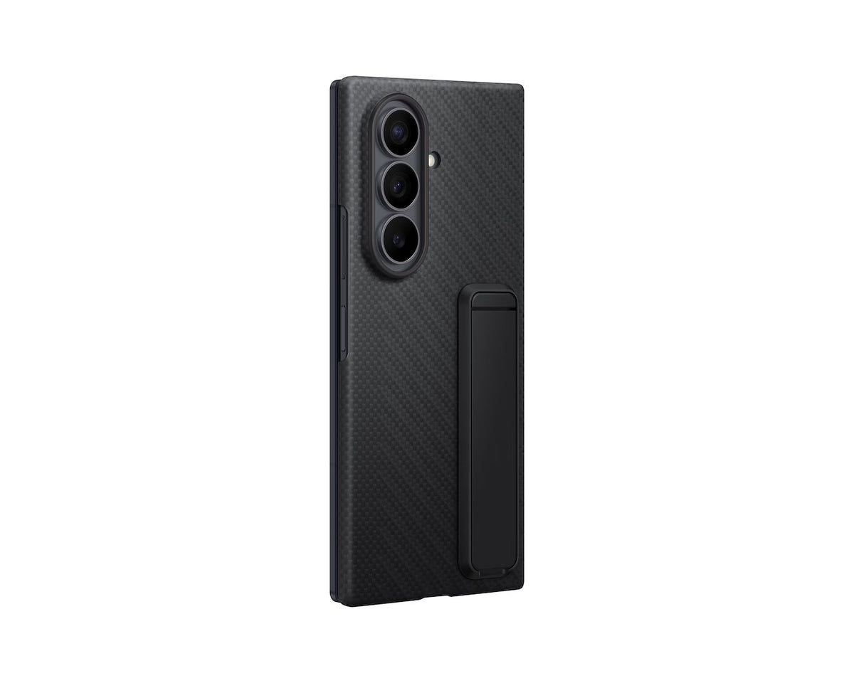 Samsung Galaxy Fold8 Ultra Carbon Standing suojakotelo, musta – kuva 2