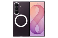 Samsung Galaxy Fold8 Ultra Clear Magnet Qi2 suojakotelo, läpinäkyvä – kuva 1