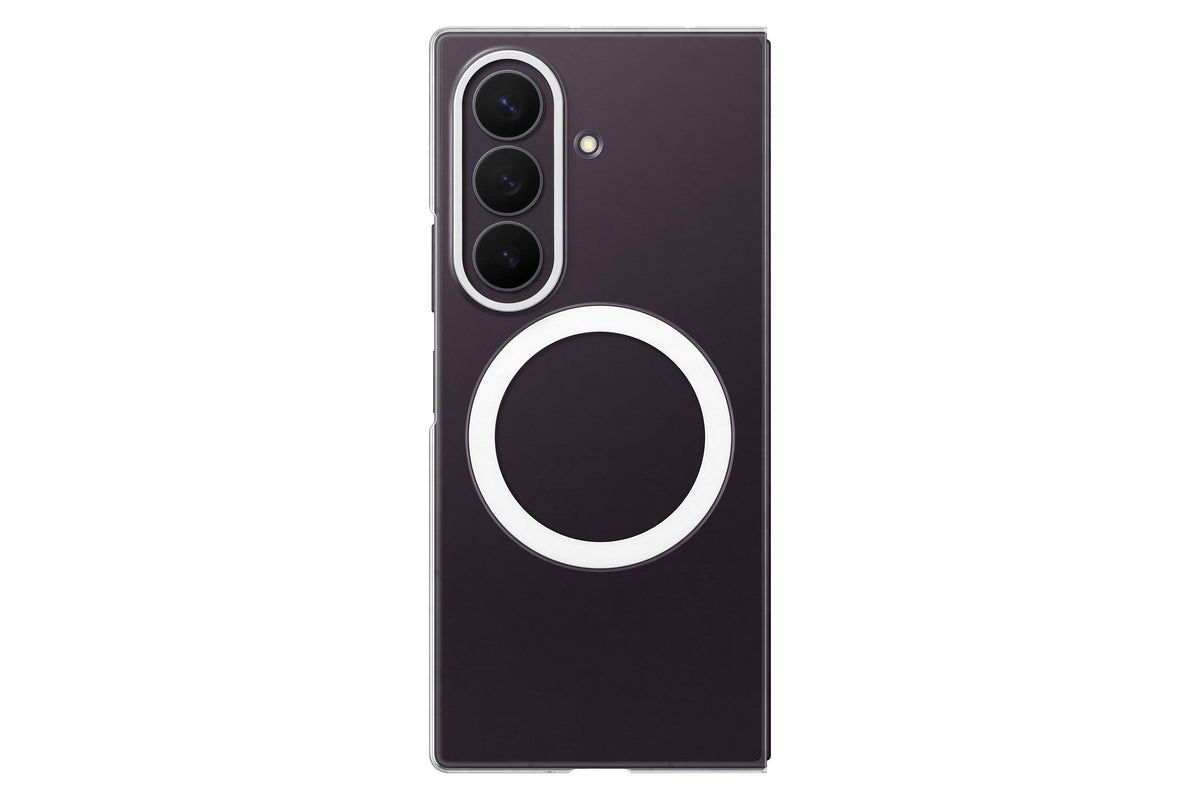 Samsung Galaxy Fold8 Ultra Clear Magnet Qi2 suojakotelo, läpinäkyvä – kuva 4