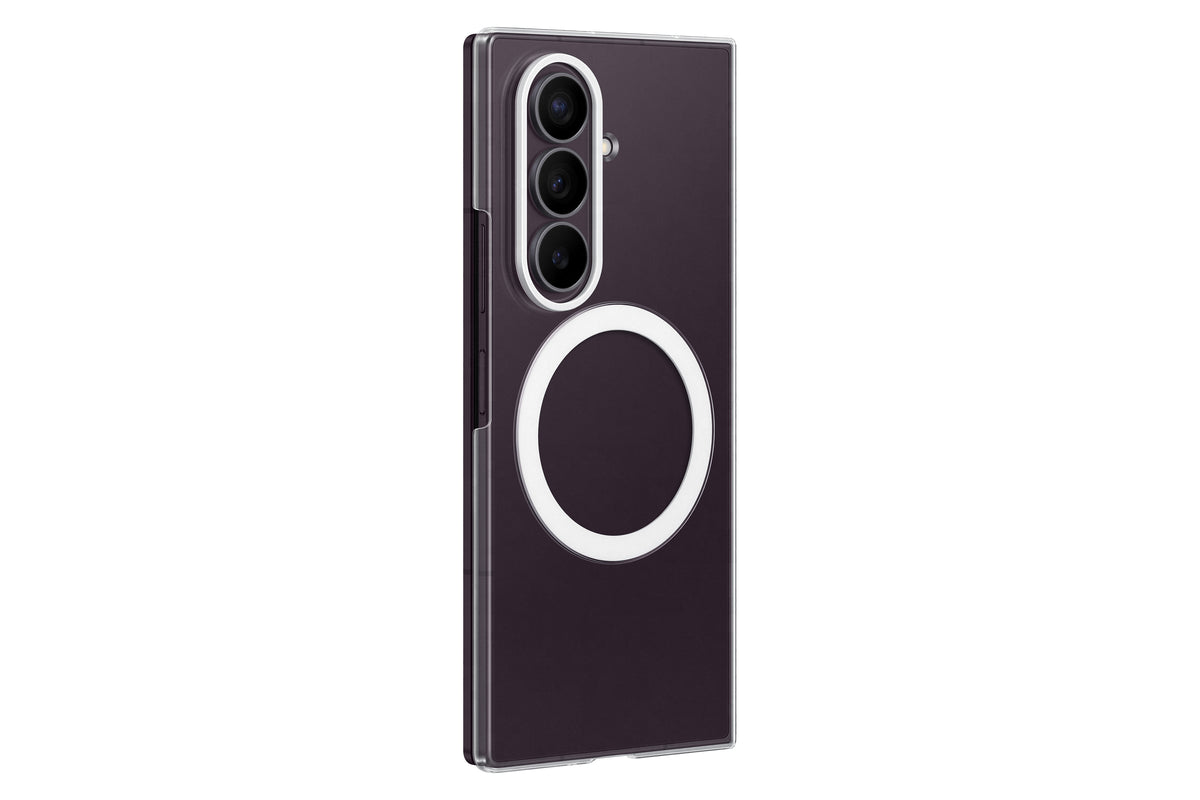 Samsung Galaxy Fold8 Ultra Clear Magnet Qi2 suojakotelo, läpinäkyvä – kuva 3