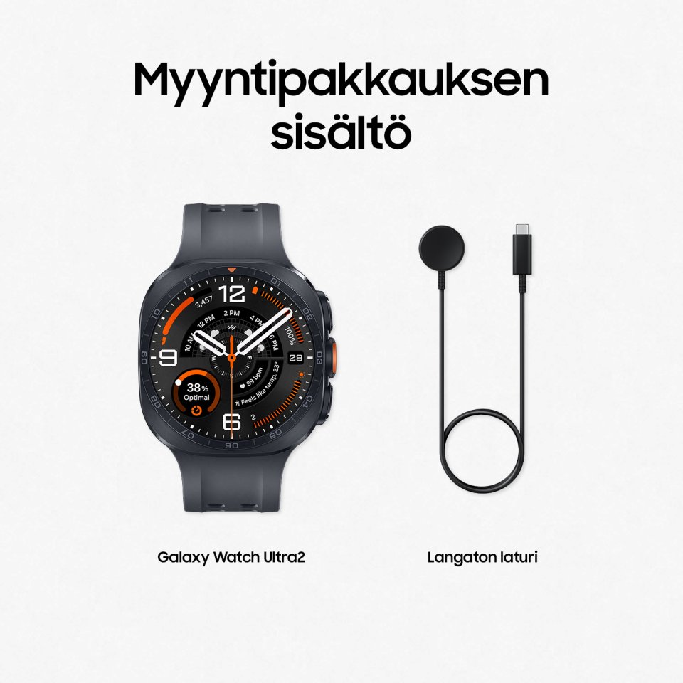 Samsung Galaxy Watch Ultra2 älykello, 47 mm, Titanium Gray