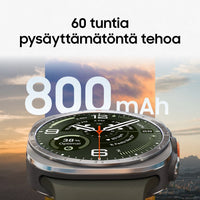 Samsung Galaxy Watch Ultra2 älykello, 47 mm, Titanium Gray