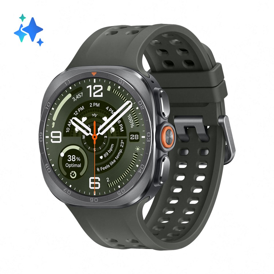 Samsung Galaxy Watch Ultra2 älykello, 47 mm, Titanium Silver
