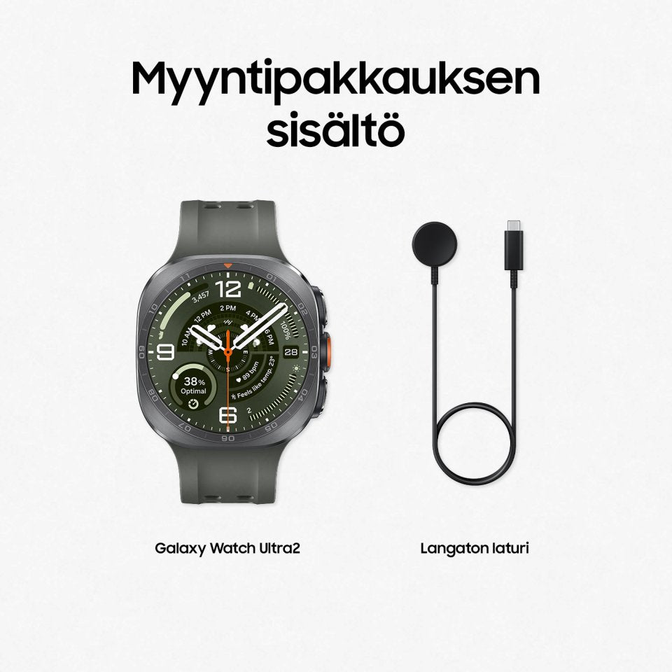 Samsung Galaxy Watch Ultra2 älykello, 47 mm, Titanium Silver