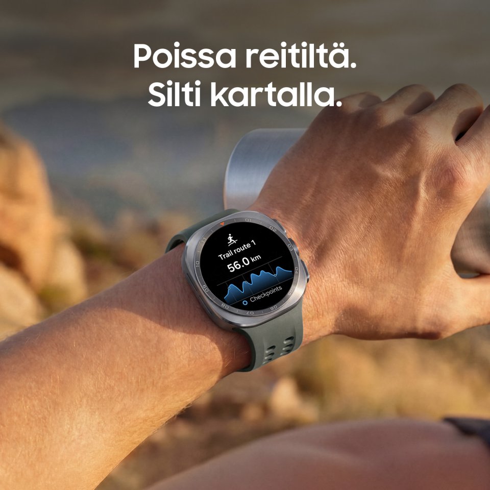 Samsung Galaxy Watch Ultra2 älykello, 47 mm, Titanium Silver