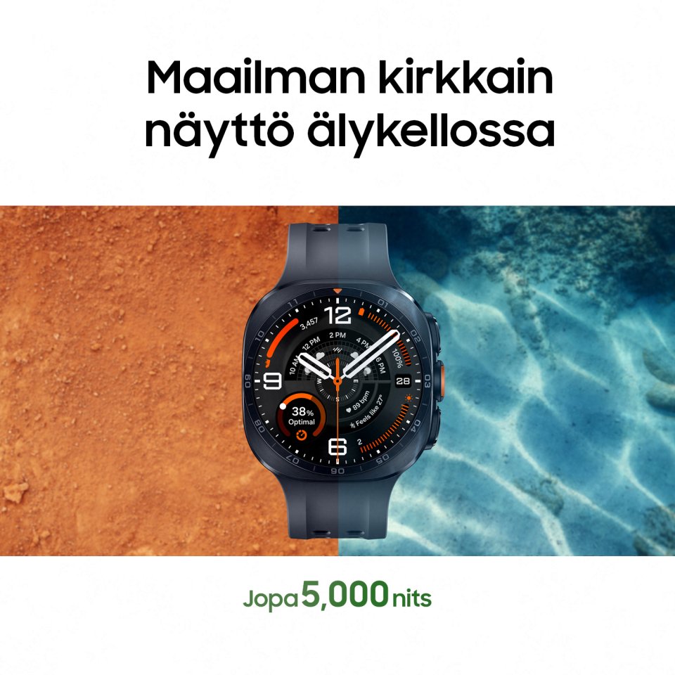 Samsung Galaxy Watch Ultra2 älykello, 47 mm, Titanium Gray