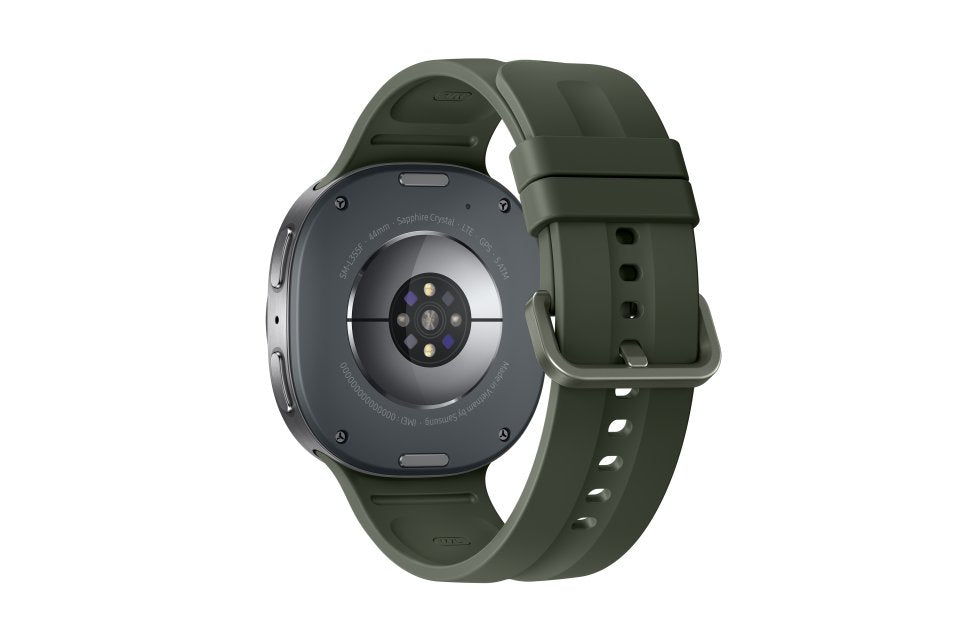 Samsung Galaxy Watch9 4G älykello, 44 mm, hopea