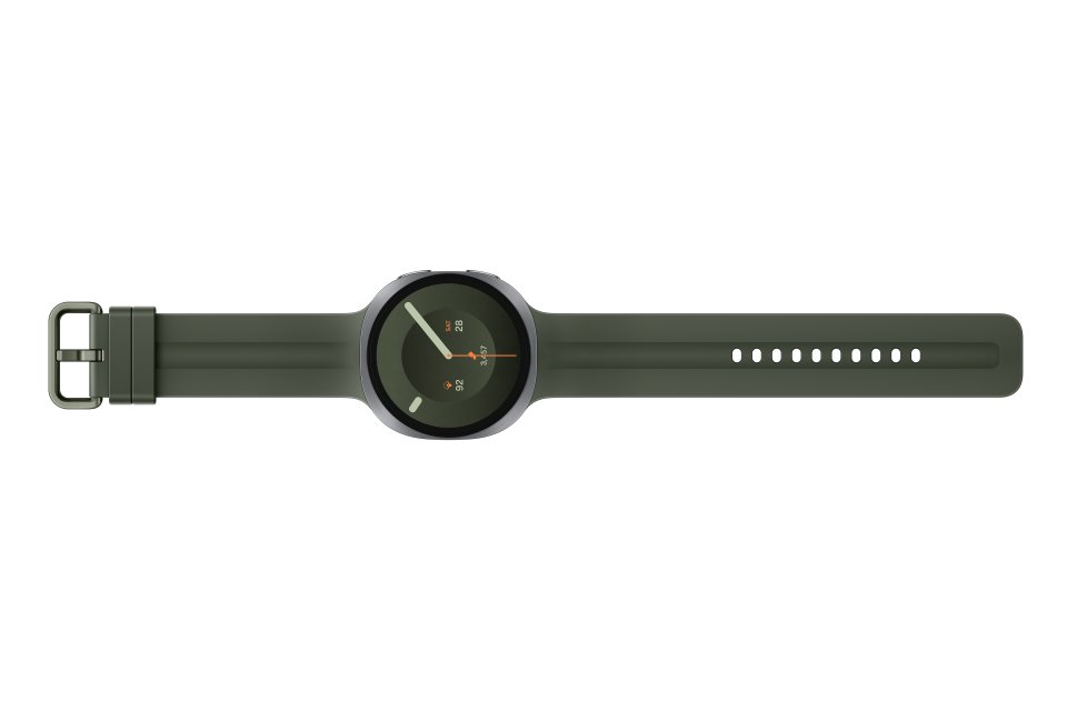 Samsung Galaxy Watch9 4G älykello, 44 mm, hopea