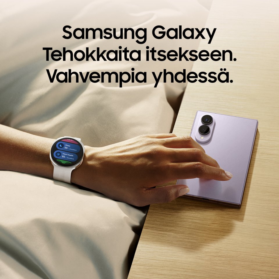 Samsung Galaxy Watch9 4G älykello, 40 mm, musta
