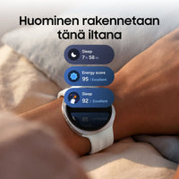 Samsung Galaxy Watch9 BT älykello, 44 mm, hopea