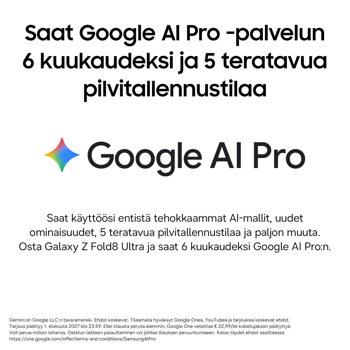 Samsung Galaxy Z Fold8 Ultra 5G puhelin, 256/12 Gt, musta – kuva 11