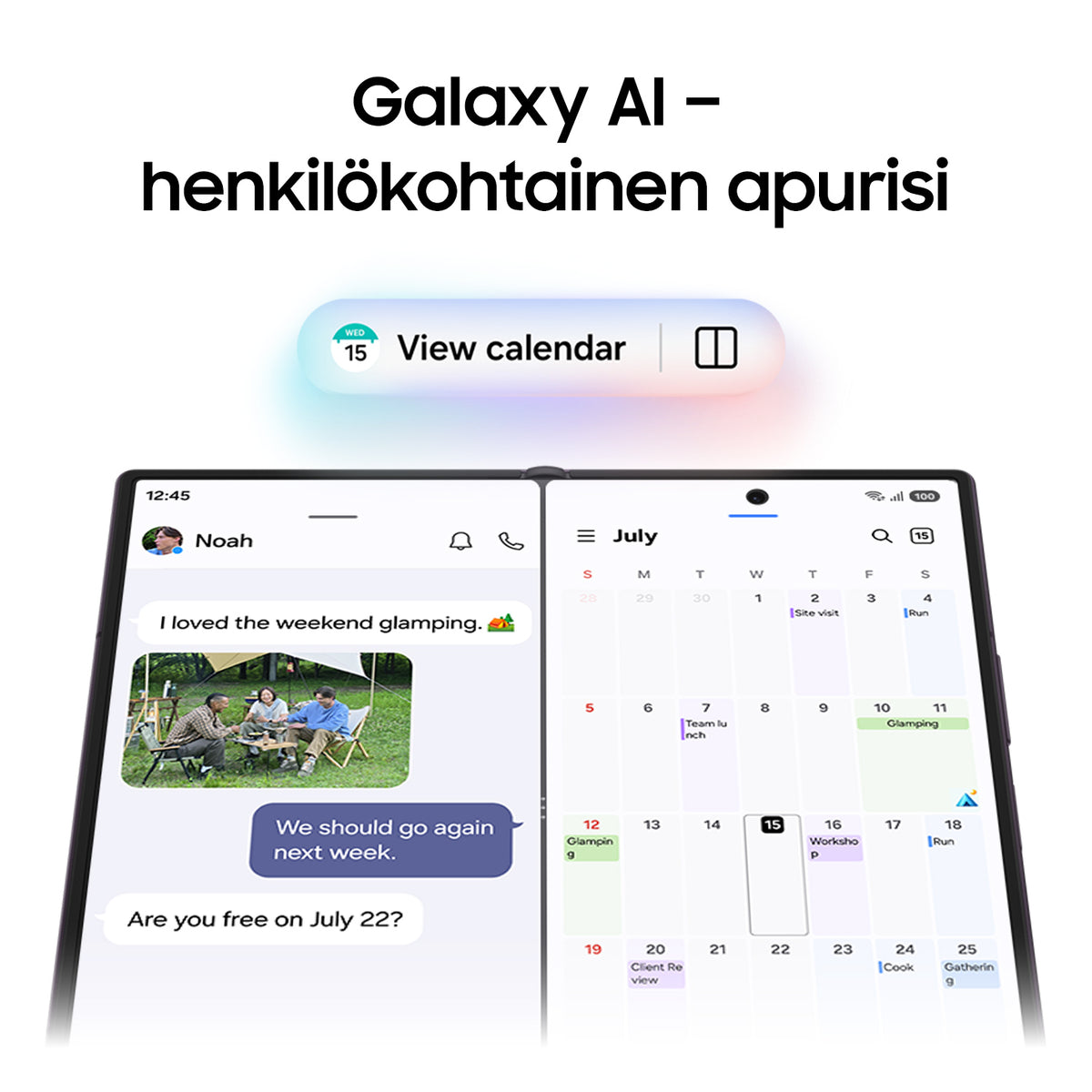 Samsung Galaxy Z Fold8 Ultra 5G puhelin, 256/12 Gt, musta – kuva 14