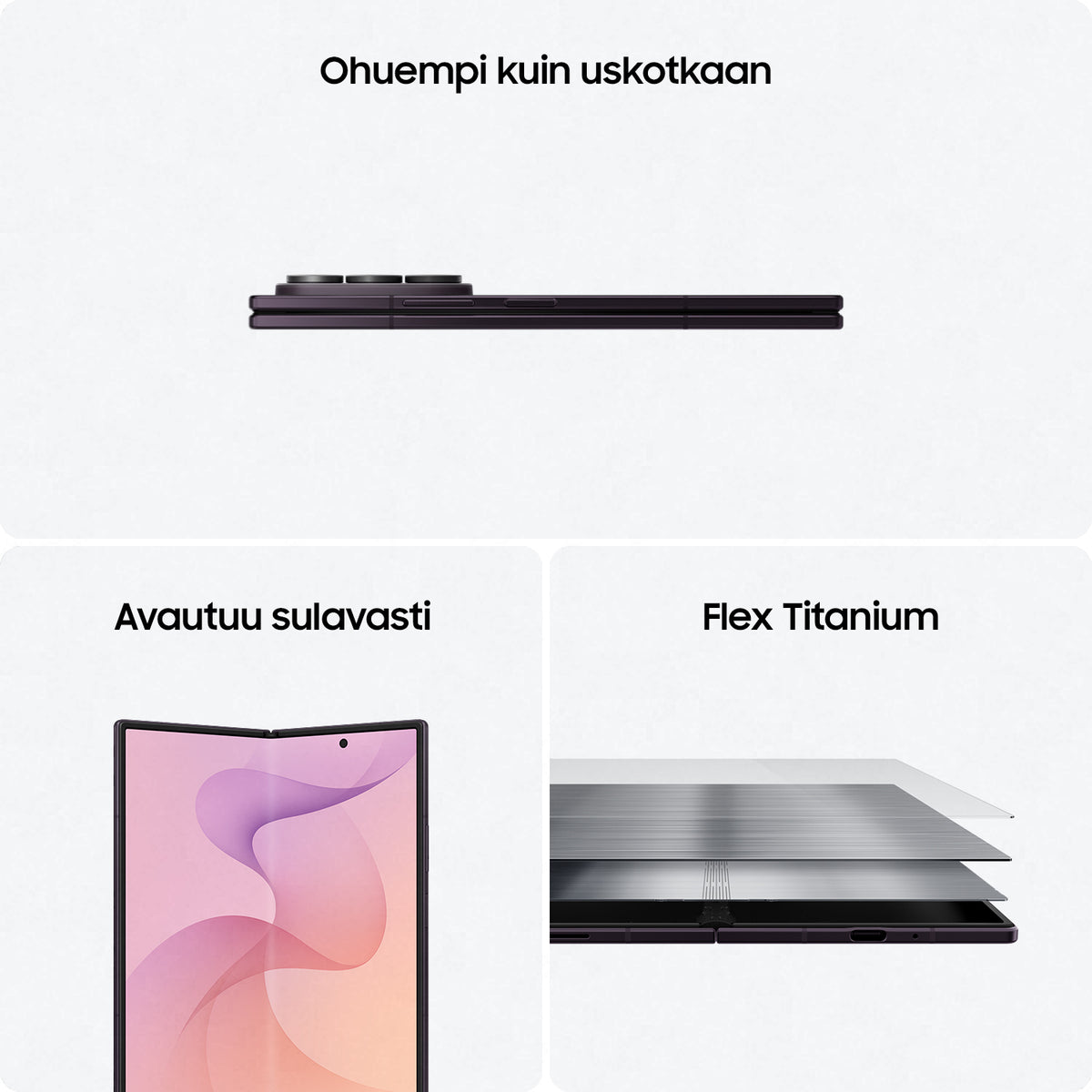 Samsung Galaxy Z Fold8 Ultra 5G puhelin, 256/12 Gt, musta – kuva 13