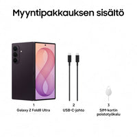 Samsung Galaxy Z Fold8 Ultra 5G puhelin, 256/12 Gt, musta – kuva 17