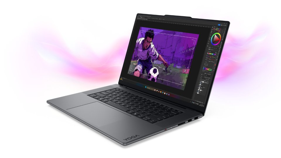 Lenovo Yoga Pro 9 16" -kannettava, harmaa (83SF001KMX)