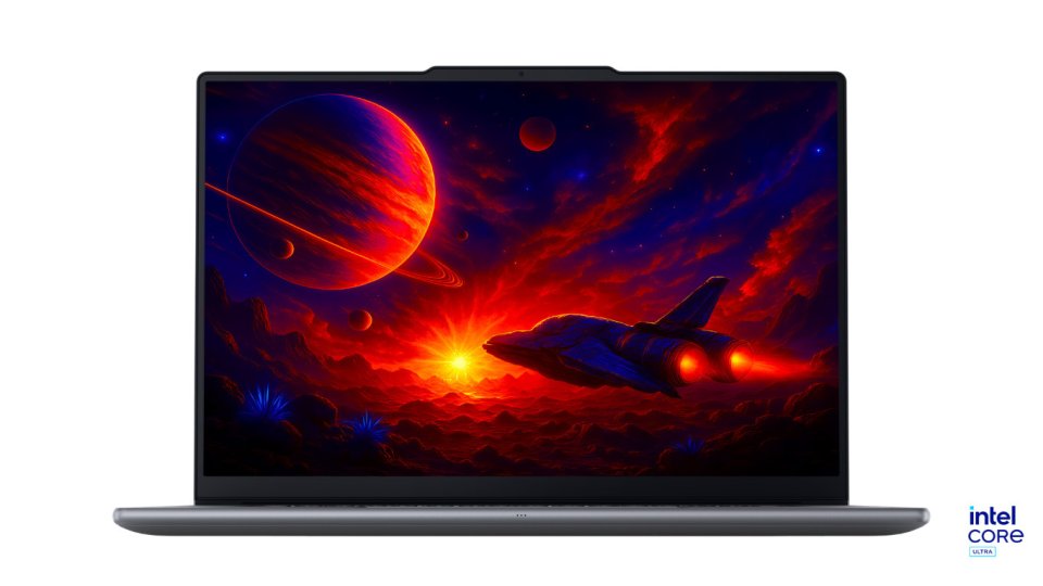 Lenovo Yoga Pro 9 16" -kannettava, harmaa (83SF001KMX)