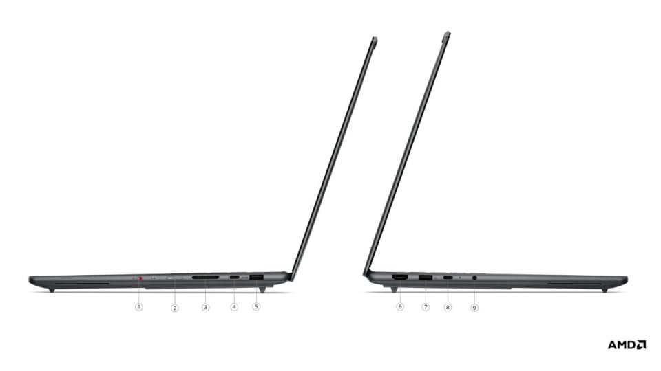 Lenovo Yoga Pro 7 15.3" -kannettava, harmaa  (83W50003MX)
